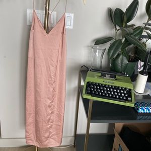 Parisian Pink Silk Dress *Never Worn*